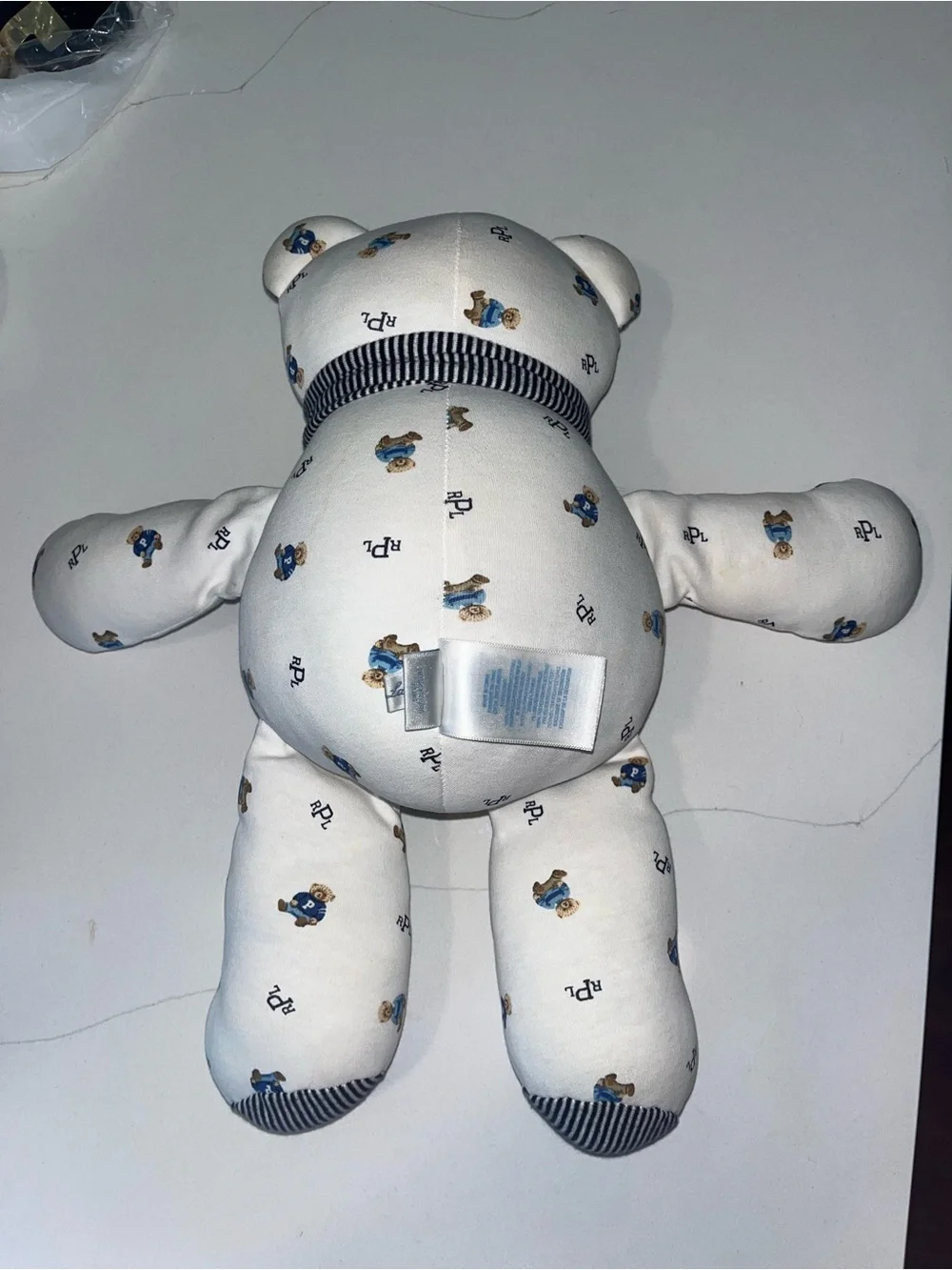 Ralph Lauren Baby Blanket 15” Bear